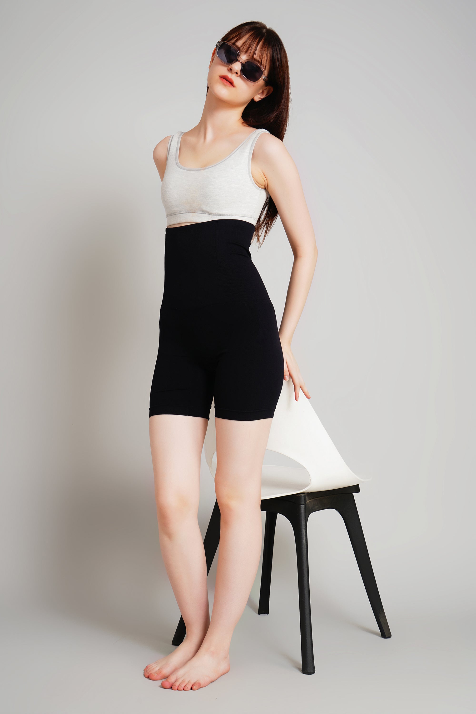 KAINISHA Curve+ Premium Plus Size Shapewear Shorts for Women – High Waist Comfort Support