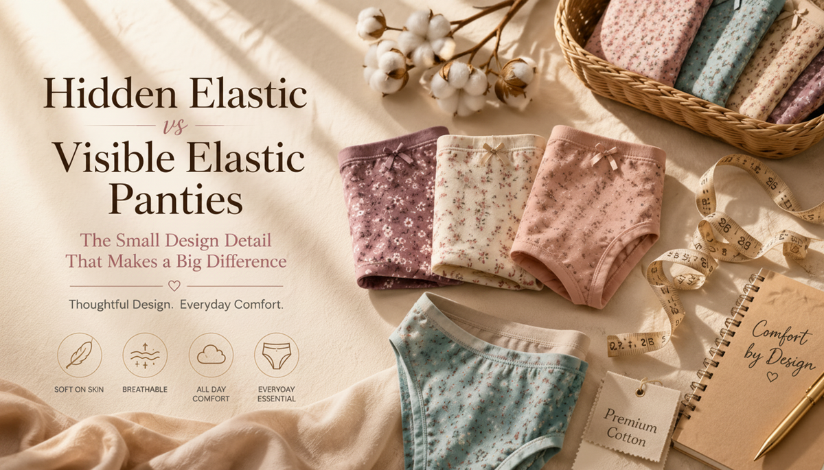Hidden Elastic vs Visible Elastic Panties: Which Is More Comfortable?