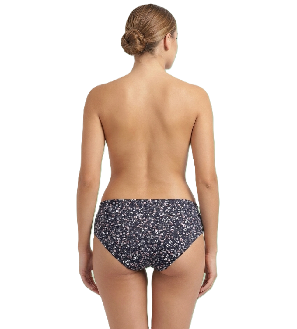 INTIMORA Yonika Assorted Comfort Panty Pack of 5 – Seamless, Printed &amp; Stretch Fit Everyday Essentials (Assorted Colors &amp; Prints)