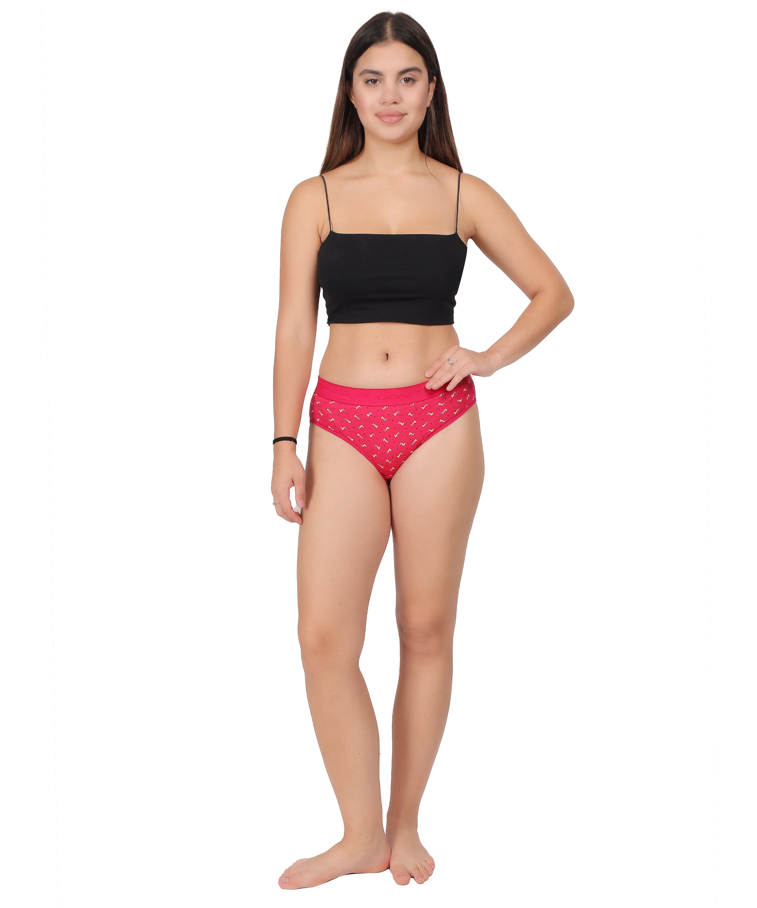 Yonika Love Printed Panties | Pack of 3 | Assorted
