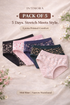 Pack of 5 women&