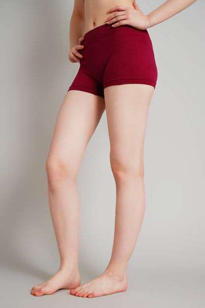 INTIMORA Premium Comfort Boy Shorts Pack of 3 – Soft Stretch Full Coverage Boyshort for Women