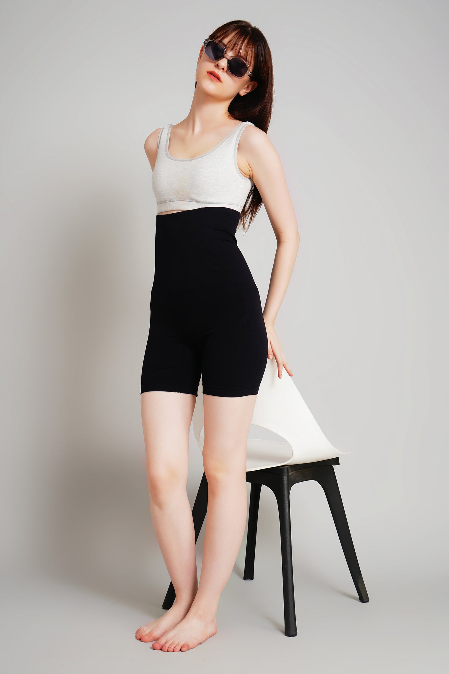 KAINISHA Curve+ Premium Plus Size Shapewear Shorts for Women – High Waist Comfort Support