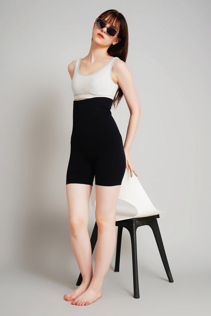 KAINISHA Curve+ Premium Plus Size Shapewear Shorts for Women – High Waist Comfort Support