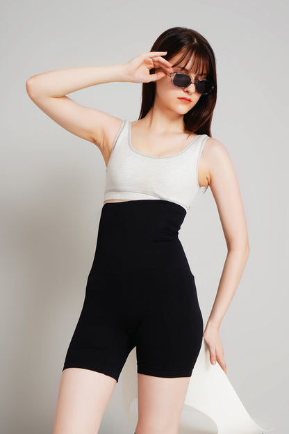 KAINISHA Curve+ Premium Plus Size Shapewear Shorts for Women – High Waist Comfort Support