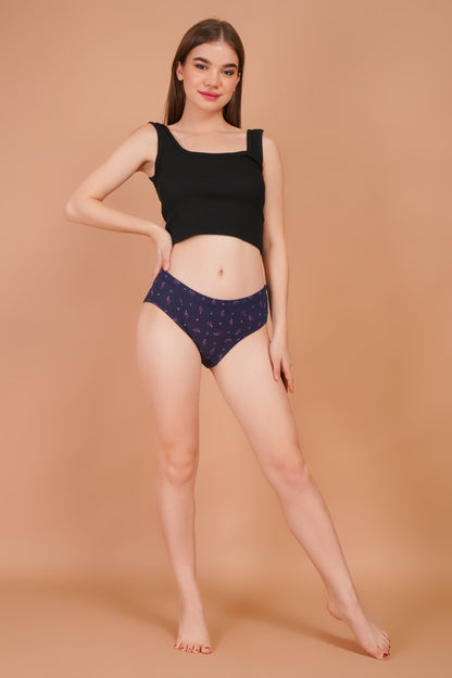 INTIMORA Yonika 30-Day Comfort Pack – 30 Panties (Lycra, Cotton &amp; Interlock | Assorted Prints, Colors &amp; Fabrics)