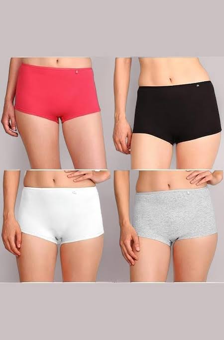 INTIMORA Premium Comfort Boy Shorts Pack of 3 – Soft Stretch Full Coverage Boyshort for Women
