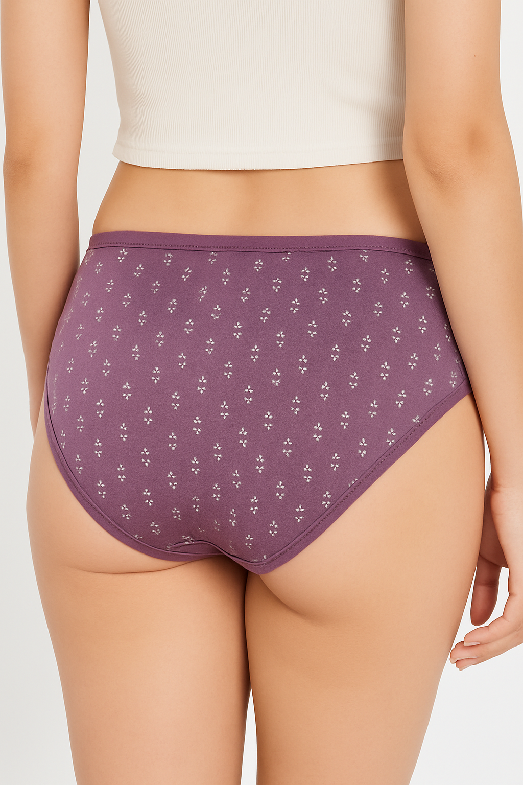 INTIMORA Yonika Premium Cotton Printed Mid Rise Panties – Pack of 7 (Assorted colors &amp; Prints)